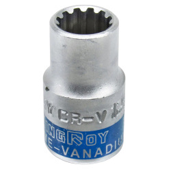 Головка 1/2" 11мм (12гран) "KING ROY" SPLINE (30164-11) (24шт/уп)
