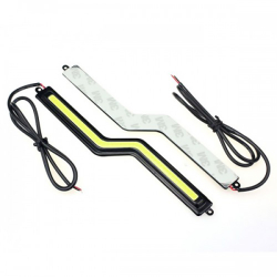 DRL COB 18*1.5см LIGHTNING на скотчі 12v (2шт) чорний корпус DRL COB 18*1.5см LIGHTNING на скотчі 12v (2шт) чорний корпус