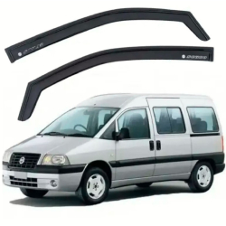 Дефлектори вікон Fiat Scudo 1997-2007 Довгий (на скотче)"AV-Tuning" (напис Scudo )