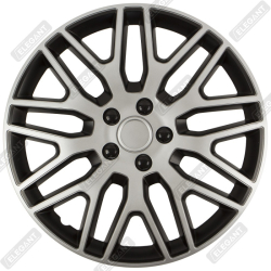 Ковпаки  Elegant "DAKAR  SILVER & BLACK " 15" (4 шт. /уп)