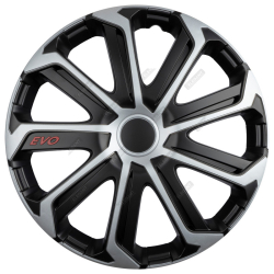 Ковпаки  Elegant "EVO  BLACK&SILVER   " 15" (4 шт. /уп)