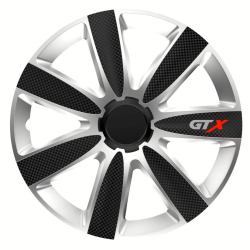 Ковпаки Elegant "GTX carbon BLACK&SILVER" 14" (4 шт./уп) Ковпаки Elegant "GTX carbon BLACK&SILVER" 14" (4 шт./уп)