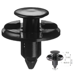 Кліпси C1419 КРИЛО/ПІДКРИЛКИ SUBARU,HONDA, NISSAN,INFINITI,MITSUBISHI (90914-0051, 909140051) (100шт