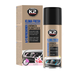 Очищувач автокондиціонера спрей 150ml "K2" Klima Fresh Квіти K222FL Очищувач автокондиціонера спрей 150ml "K2" Klima Fresh Квіти K222FL