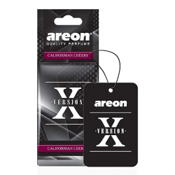 Освіжувач сухий лист - "Areon" - X-version - Californian Cherry (Каліфорнійська Вишня) (10шт/уп)