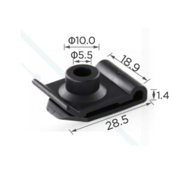 Кліпси C0048 бризковиків/підкрилок (OEM 5387922010, 53879-22010, 53879-22010, 16042) ( уп. 100 шт.)