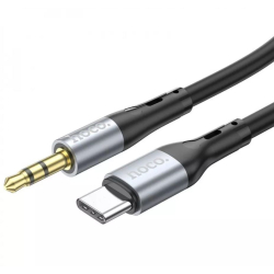 Перехідник AUX 3.5mm-Type-C HOCO UPA22 1m Перехідник AUX 3.5mm-Type-C HOCO UPA22 1m