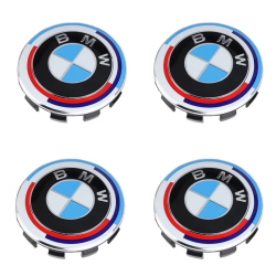 Ковпачки на титани "BMW" (56/53мм) Ювілейні (6861092)
