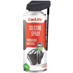 Мастило силіконове спрей 450ml "Carlife"(з аплікатором)  CF455 (24шт/ящ)