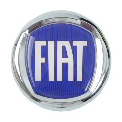 Емблема "Fiat" DOBLO, DUKATO, FIORINO, SCUDO пластик/скотч/синя/D120