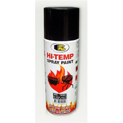 Фарба температурна чорний глянець 400ml Bosny №0039 +205°С (12шт/уп)