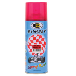 Фарба лак для тонування 400ml "Bosny" червоний №01 (12шт/уп)