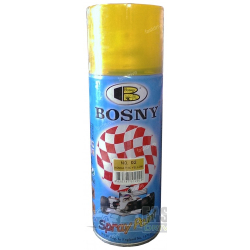 Фарба лак для тонування 400ml "Bosny" жовтий №02 (12шт/уп)