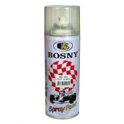 Фарба лак  400ml "Bosny"  прозорий мат №191 (12шт/уп)