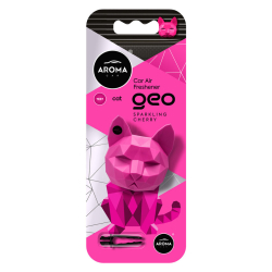 Освіжувач полімер на обдув - "Aroma" - Geo Cat - Magenta Sparkling Cherry 12150