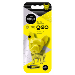 Освіжувач полімер на обдув - "Aroma" - Geo Dog - Yellow Vanilla Noire 12157