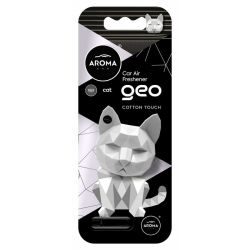 Освіжувач полімер на обдув - "Aroma" - Geo Cat - White Cotton Touch (Бавовняний дотик) 12057