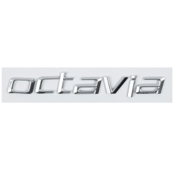 Емблема - напис "OCTAVIA" NEW 2014-2016 скотч 3М 165*18мм роздільний (Польща)