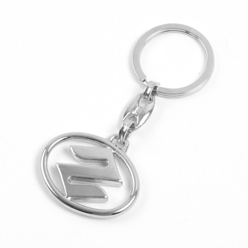 Брелок для ключів Suzuki метал/хром