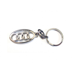 Брелок для ключів Audi метал/хром