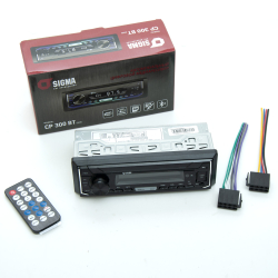 Автомагнітола Sigma CP-300BT Bluetooth - (RGB)/USB/SD/4x40W