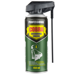 Мастило силіконове спрей 450ml "Cobra" NX45700 PROFESSIONAL (з аплікатором) (24шт/ящ)