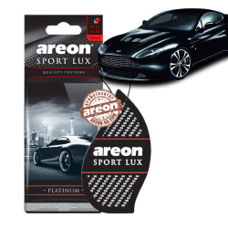 Освіжувач сухий лист - "Areon" - LUX Sport - Platinum (Платина) (10шт/уп)