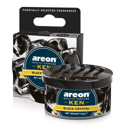 Освіжувач сухий консерва 35gr - "Areon" - Ken - Black Crystal (Чорний Кристал) (12шт/уп /144ящ.)