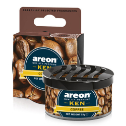 Освіжувач сухий консерва 35gr - "Areon" - Ken - Coffee (Кава) (12шт/уп)