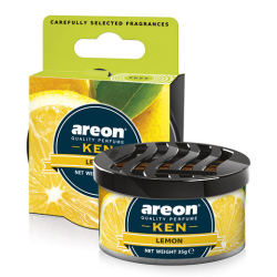 Освіжувач сухий консерва 35gr - "Areon" - Ken - Lemon (Лимон) (12шт/уп)