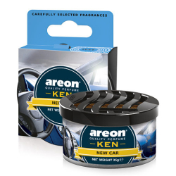 Освіжувач сухий консерва 35gr - "Areon" - Ken - New Car (Нова Машина) (12шт/уп)