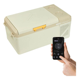 Холодильник 16л 12/24/220V 45W компрессорний  Bluetooth"Brevia" 22140