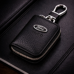 Чохол для ключів з карабіном Ford (Шкіра)