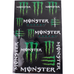 Наліпка МОТО "Monster Energy" (21,5x33,5) великий