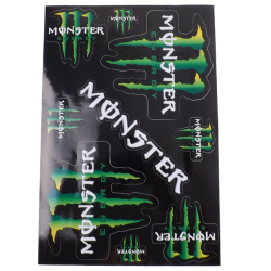 Наліпка МОТО "Monster Energy" (21x31) малий