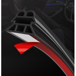 Ущільнювач K-type 11*10мм EPDM (3х слойний) 10м Ялинка