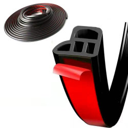 Ущільнювач L-type 10*8мм EPDM (2х слойний) 10м