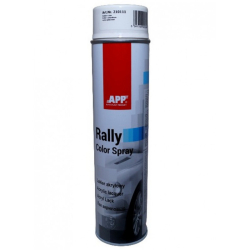 Лак акриловий білий глянець 600ml "APP RALLY COLOR" 210111 (12шт/уп)