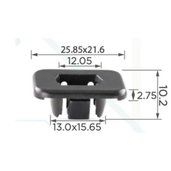 Кліпси C0108 під саморіз (OEM 6238030F00,62380U7400, 62380-U7400,62325-R8000, 62325R8000,14976)(100ш