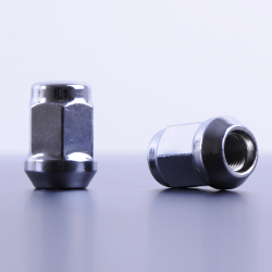 Гайка 12х1,25х35 хром конус закр. з виступом ключ 21 (20 шт) (пакет) F 450
