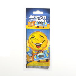 Освіжувач сухий лист - "Areon" - Smile Dry - New Car (Нова Машина) (10шт/360ящ)