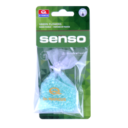 Освіжувач гель  гранули 20gr - "Senso" - Magic - Green Flowers (Зелені Квіти) (15шт/уп)