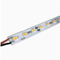 Стрічка  24V - 8см - Червона - (5630) - 1А 7LED алюміній у силіконі