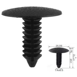 Кліпси C0209 обшивки Ford N807535S (уп.100шт)