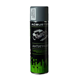 Антигравій сірий  500ml Аерозоль "Acoustics" 57720