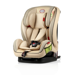 Дитяче автокрісло 1-12 років, 9-36 кг, категорія 1/2/3 HEYNER 796 150 "MultiFix" Summer Beige
