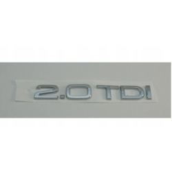 Емблема - напис "2.0 TDI" Audi A4/A5/A6  2009> скотч 143х21мм 8P0853743G2ZZ