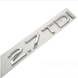 Емблема - напис "2.7 TDI" Audi A5/A6  2009> скотч 143х21мм 4F0853743C2ZZ