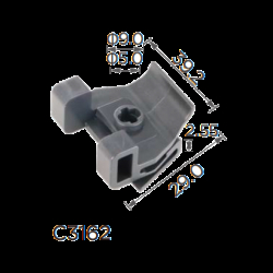 Кліпси C3162 під саморіз TOYOTA, LEXUS (5387906100, 53879-06100, 16039)  ( уп. 100 шт.)