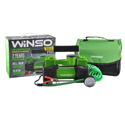 Компресор - два циліндри - "Winso" 125000 - 12v - 360вт - 85л - 10атм - 30А (з дефлятором) (8шт/ящ)